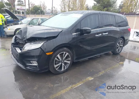 2018 Honda Odyssey Elite z USA, uszkodzony, nr VIN 5FNRL6H97JB092747